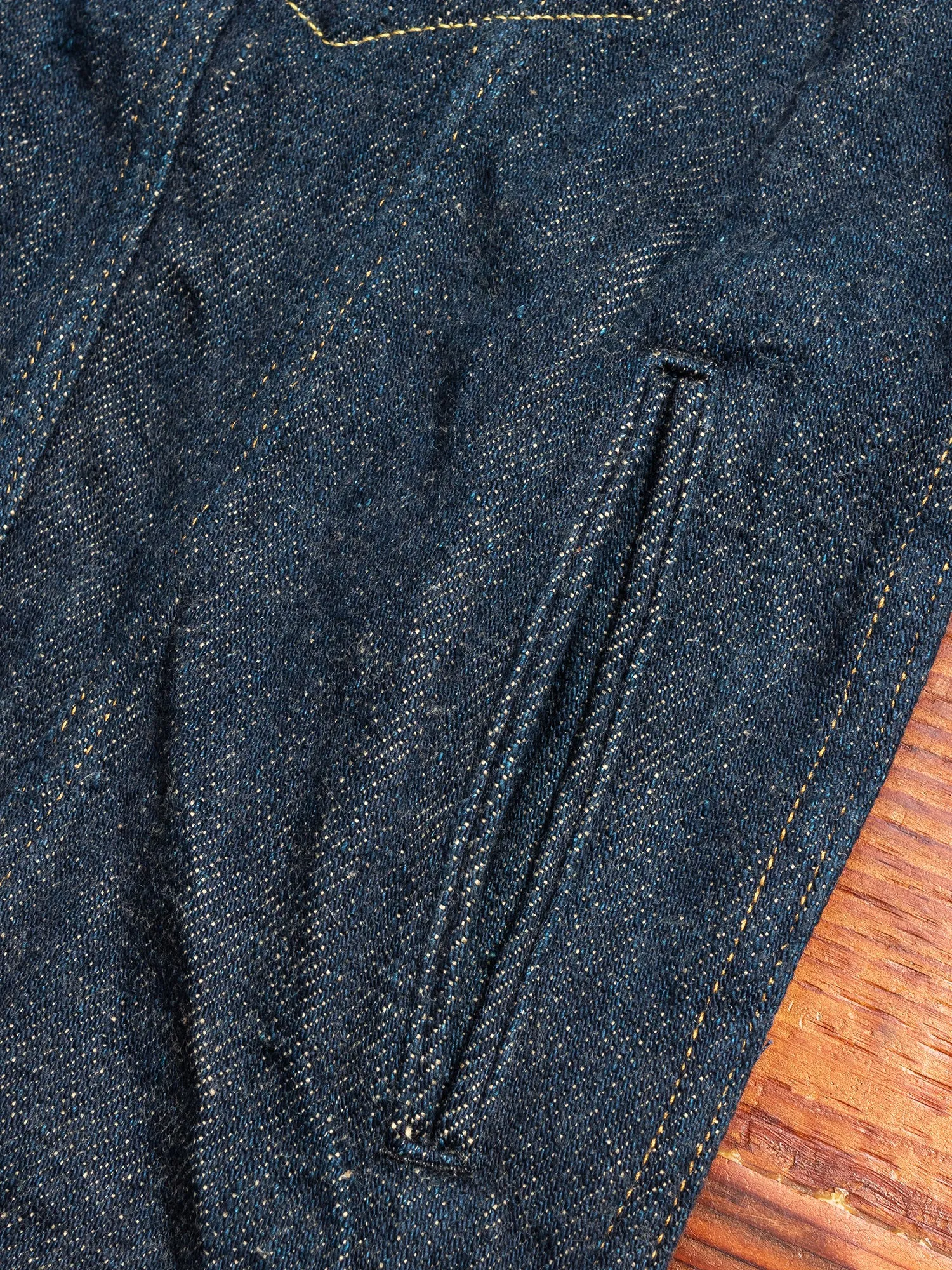 02527P-ZR "Secret Denim" 20oz Selvedge Denim Jacket