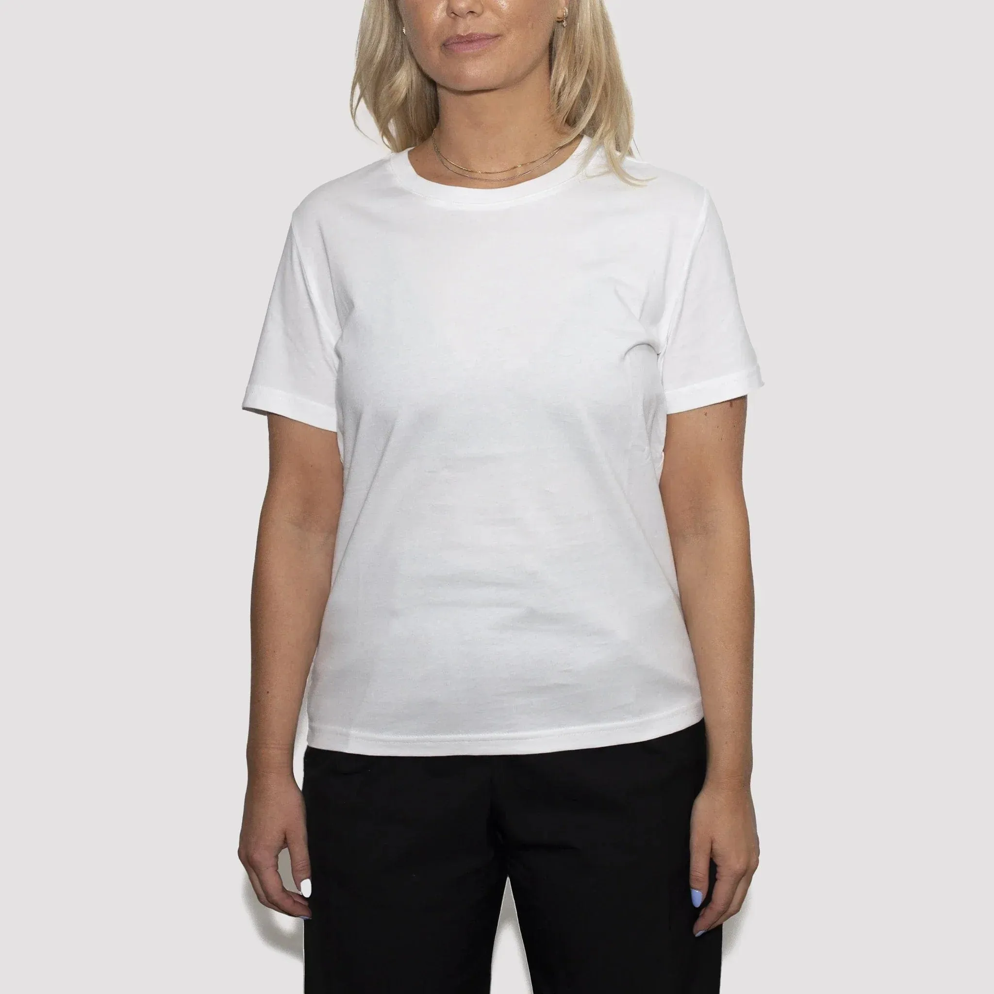 3 Pack | Women’s T-Shirts, Recycled Cotton, White