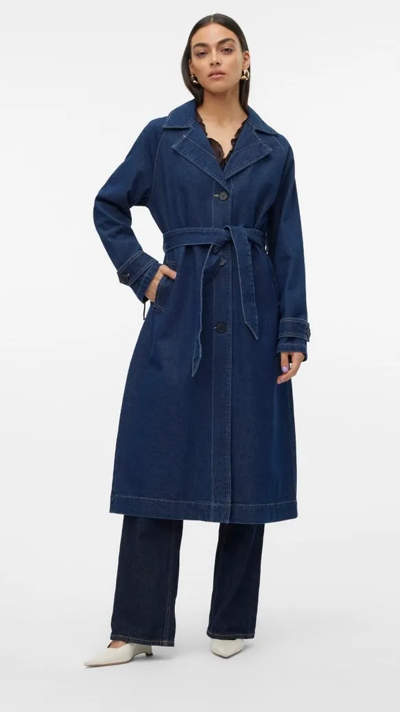 Adison Denim Trechcoat