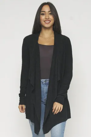 BETTER IN BLACK CARDIGAN