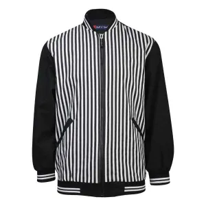 BLACK STRIPE UNISEX JACKET