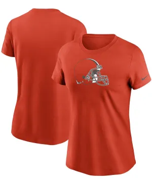 Cleveland Browns Essential Nike Women's Orange Logo T-Shirt