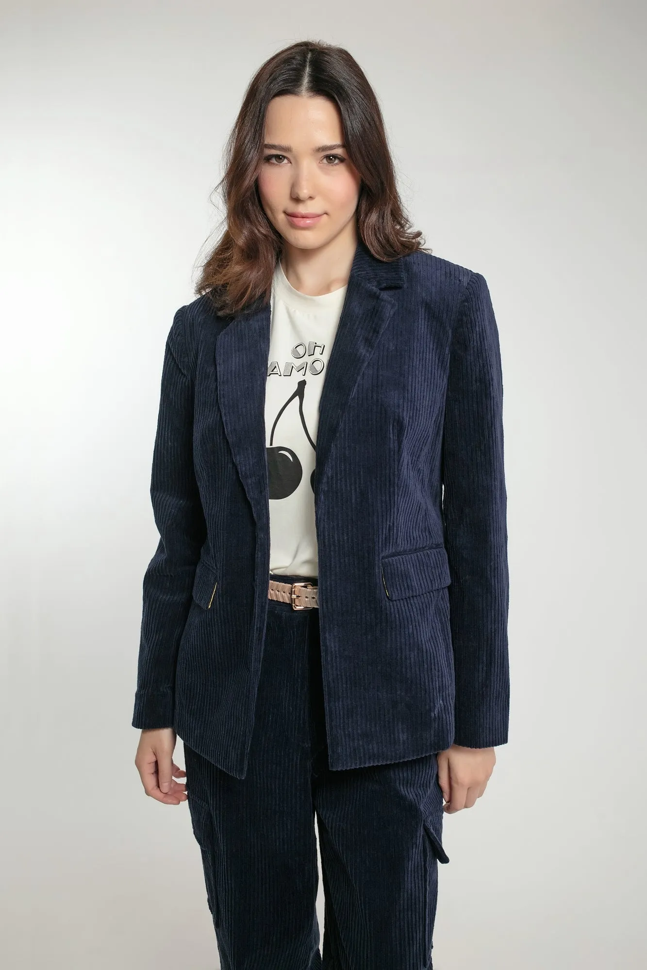 ELODIE CORD BLAZER