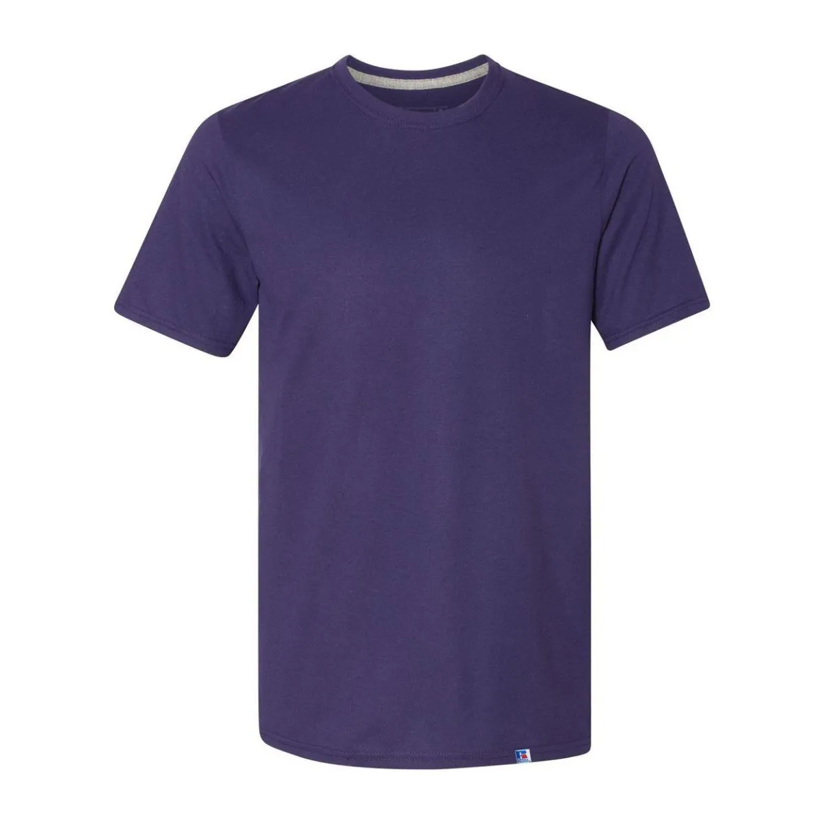 Essential 60/40 Performance Russell Athletic T-Shirt, purple