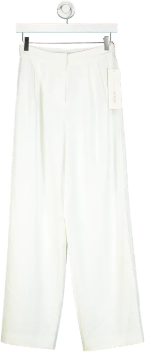 Goelia White Leisure Pants UK 8