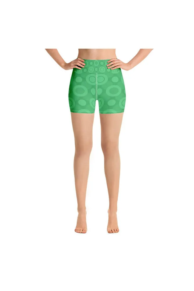 Green Day Yoga Shorts