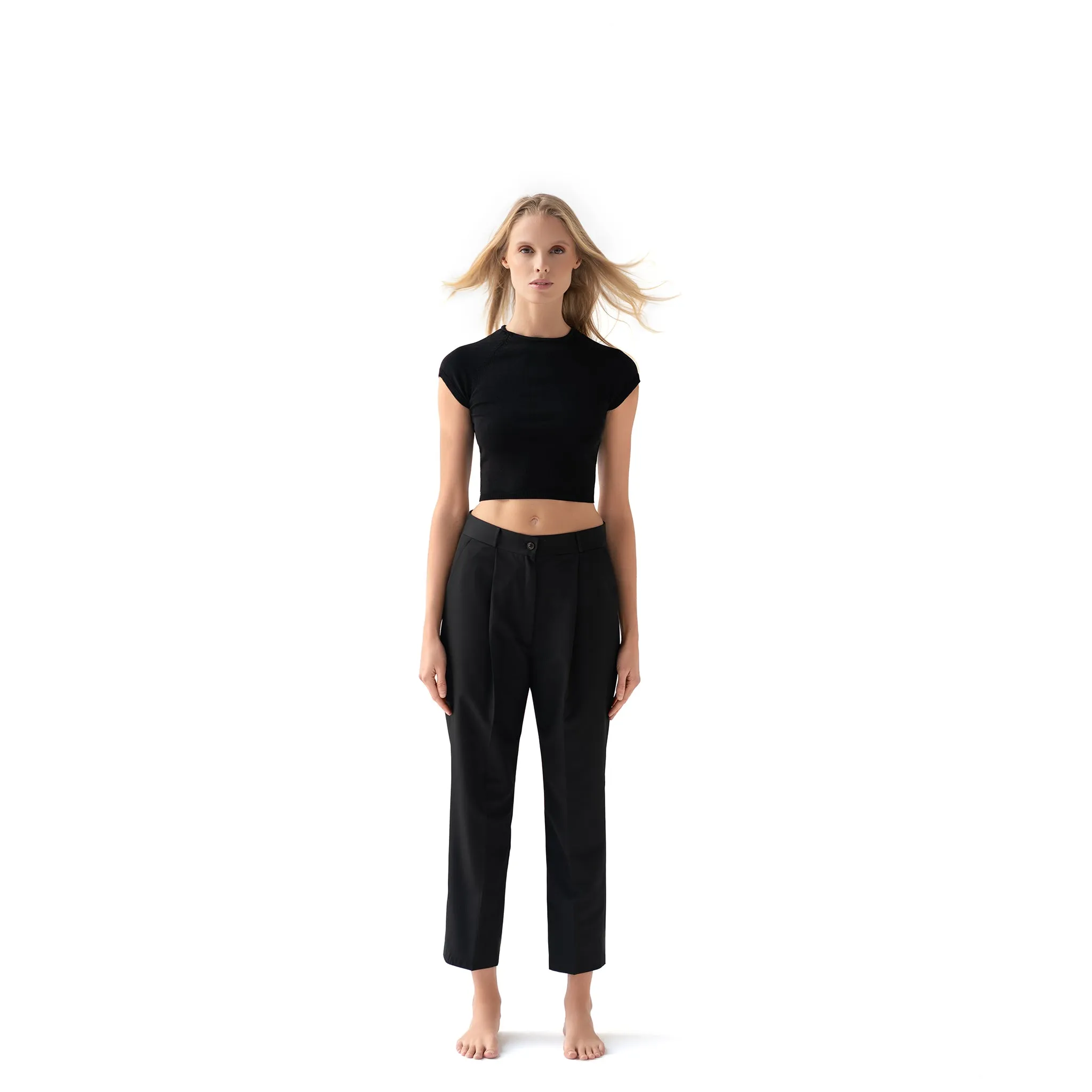 HERA TAPERED RELAXED-FIT PANTS