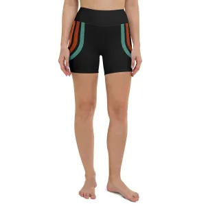 Humble Sportswear™ Black Stripe Spandex Shorts