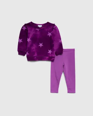 Infant Girls Long Sleeve Popstar Set