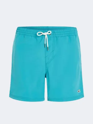 ONeill Vert 16 Inch Men Beach Swim Short Neon Blue