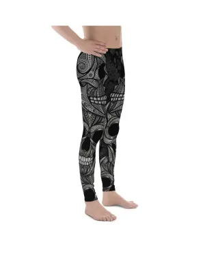 Ornamental Skull Meggings