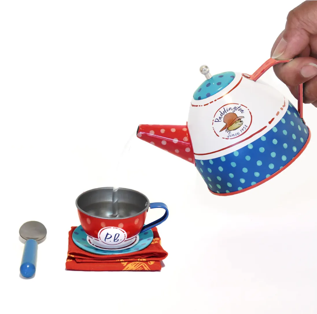 Paddington Station Coat and Tea Set Gift Set