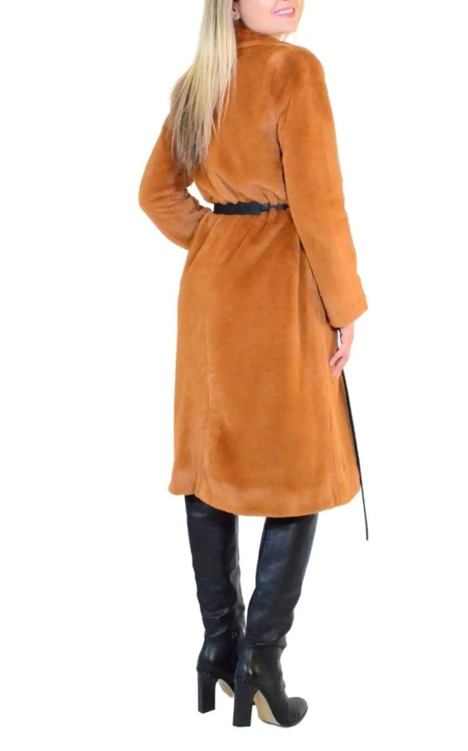 Plush Trench Coat