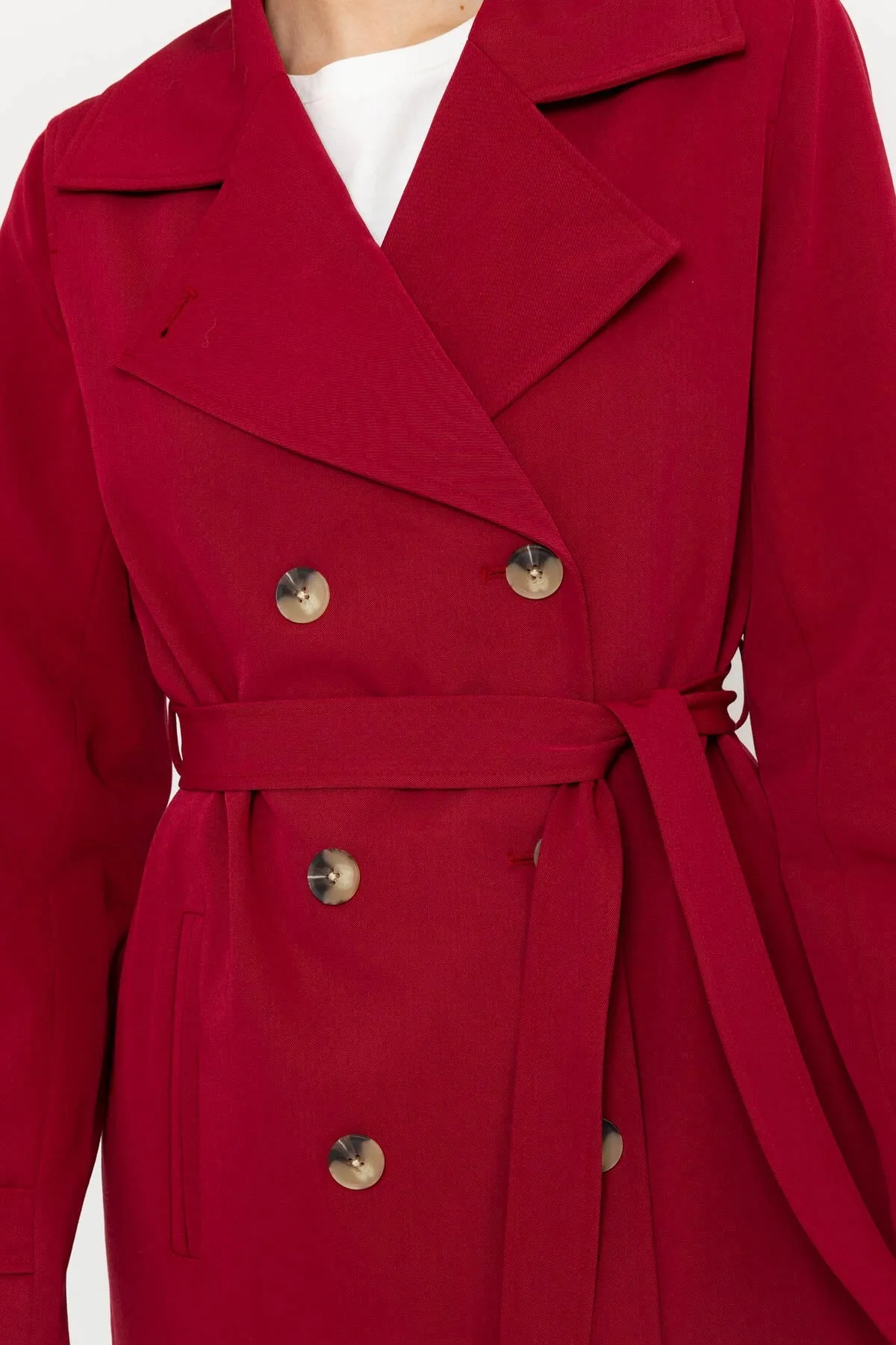 Red Trench Coat