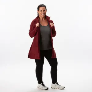 Sedona Extra Long Jacket - Pinot Red