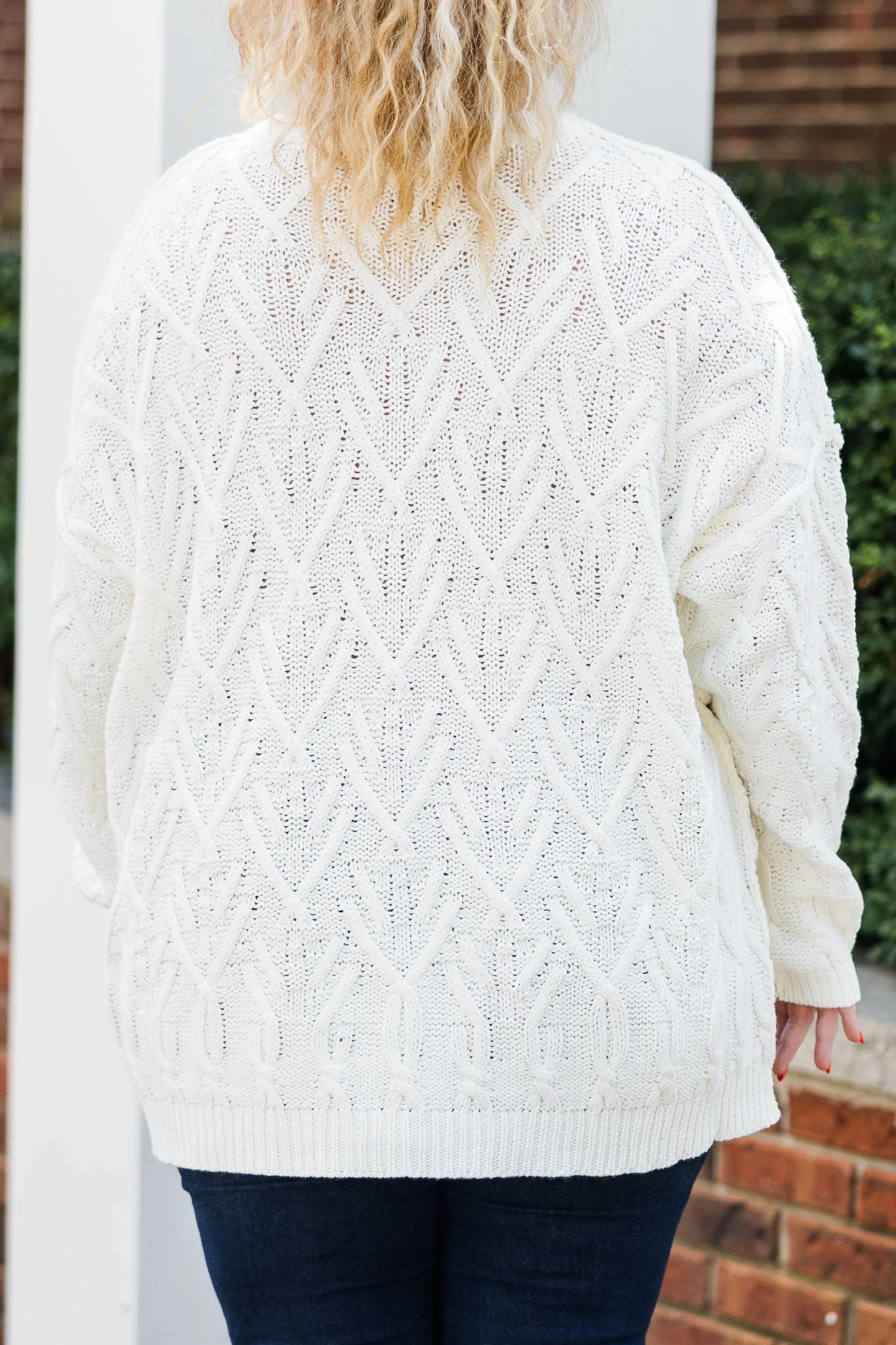 Snowflakes And Snuggles Sweater, Beige