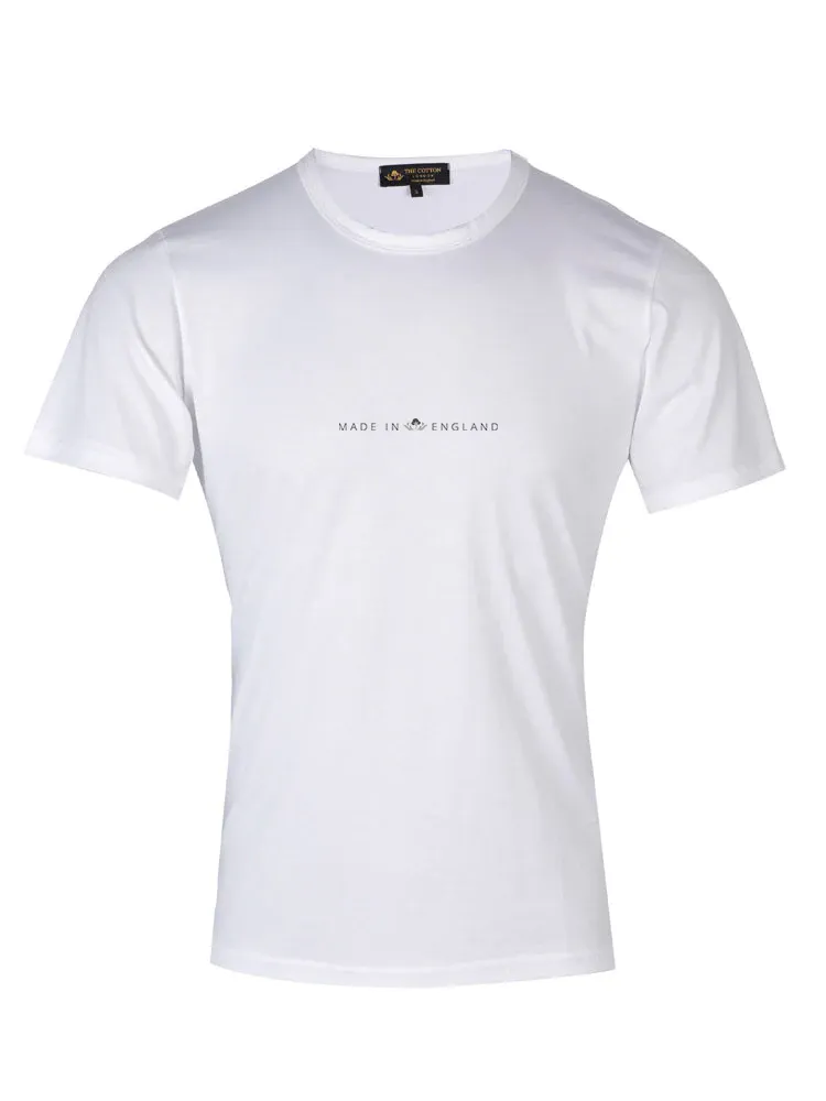 The Cotton | Original Made In England Supima White T-Shirt