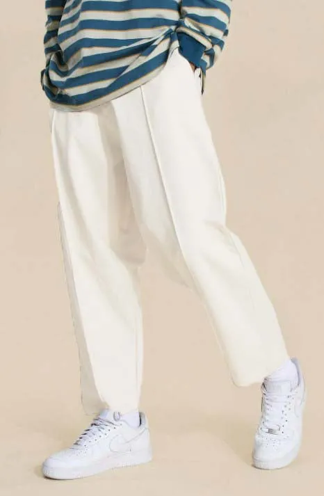 White Skate Fit Pants